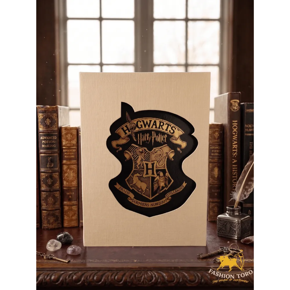 Harry Potter Diary with Golden Rice Crystal Cover