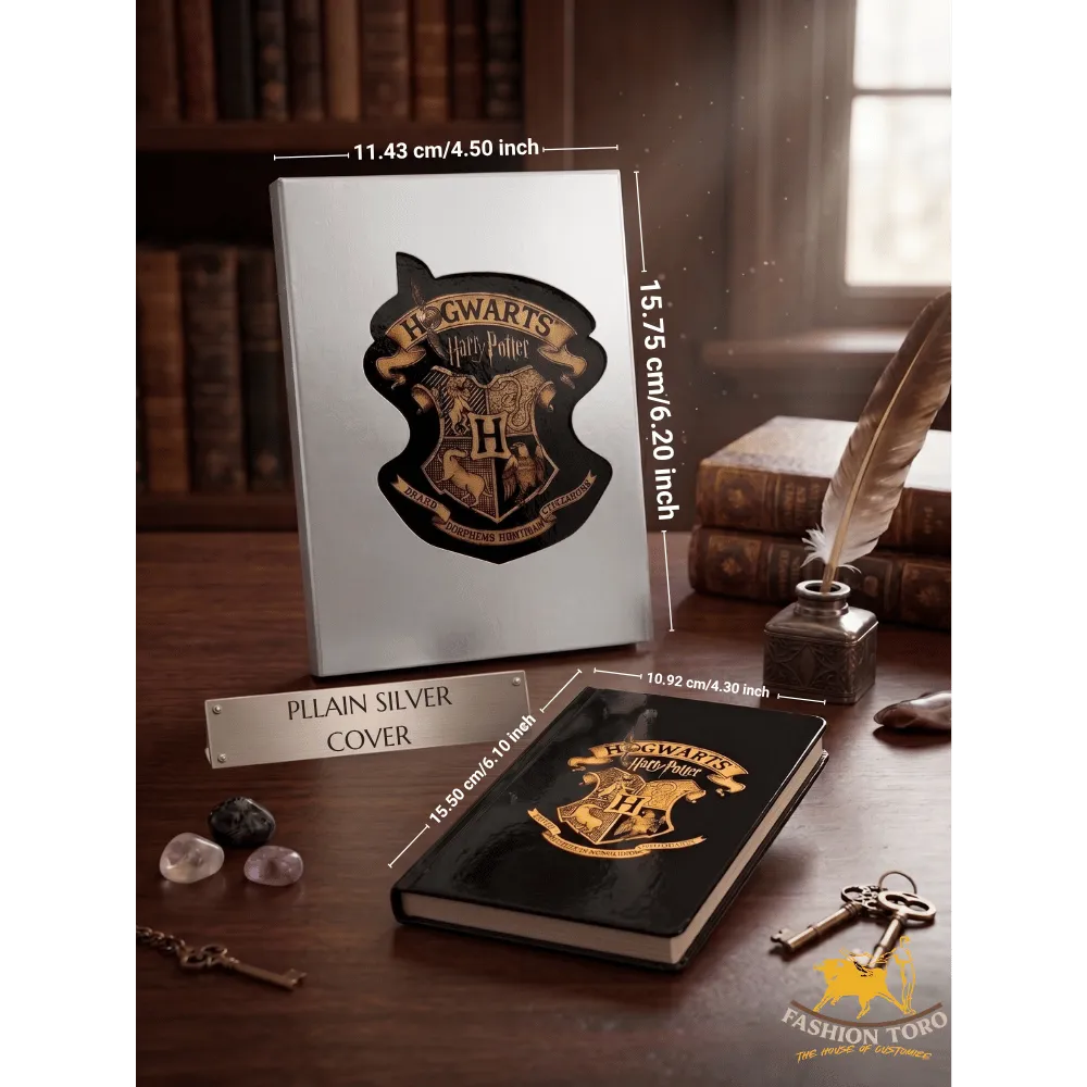Harry Potter Diary with Plain Silver Cover
