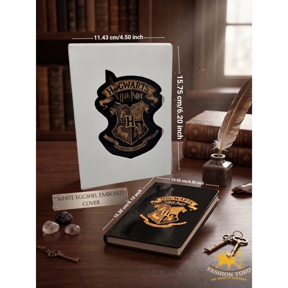 Harry Potter Diary with White Egg Shell Cover