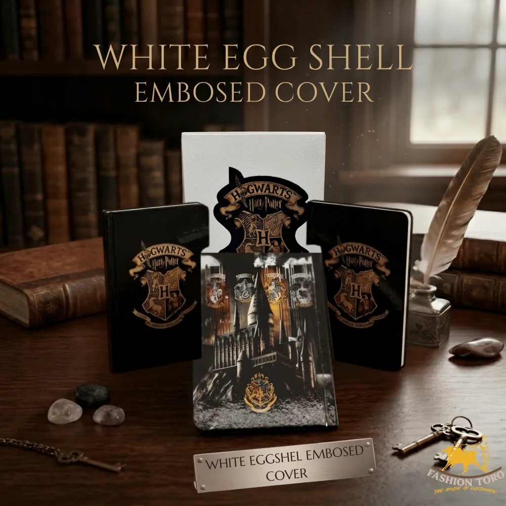Harry Potter Diary with White Egg Shell Cover