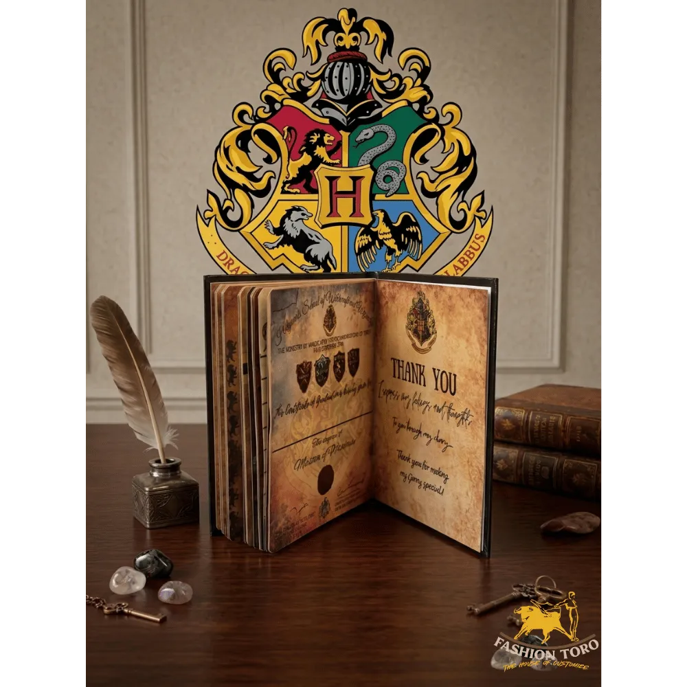 Harry Potter Diary with White Egg Shell Cover