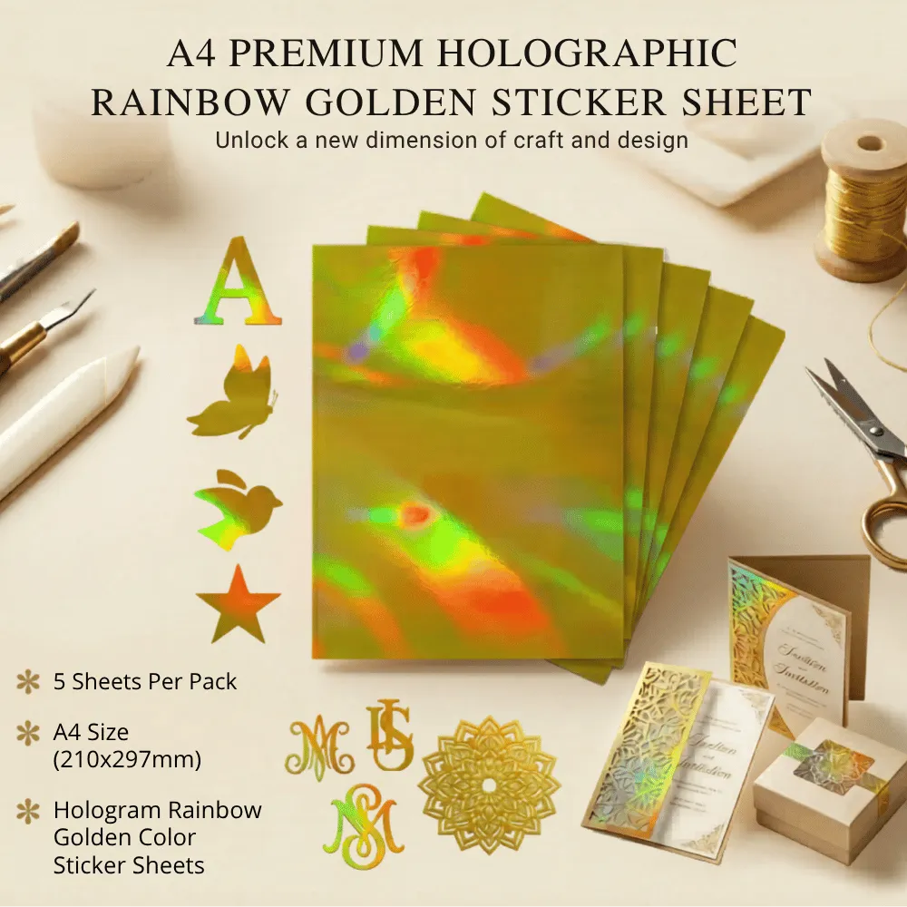 Holographic Rainbow Golden