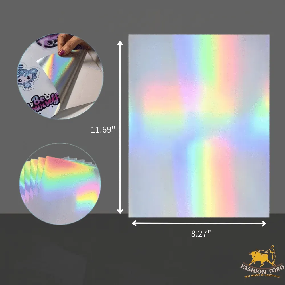 Holographic Rainbow Silver