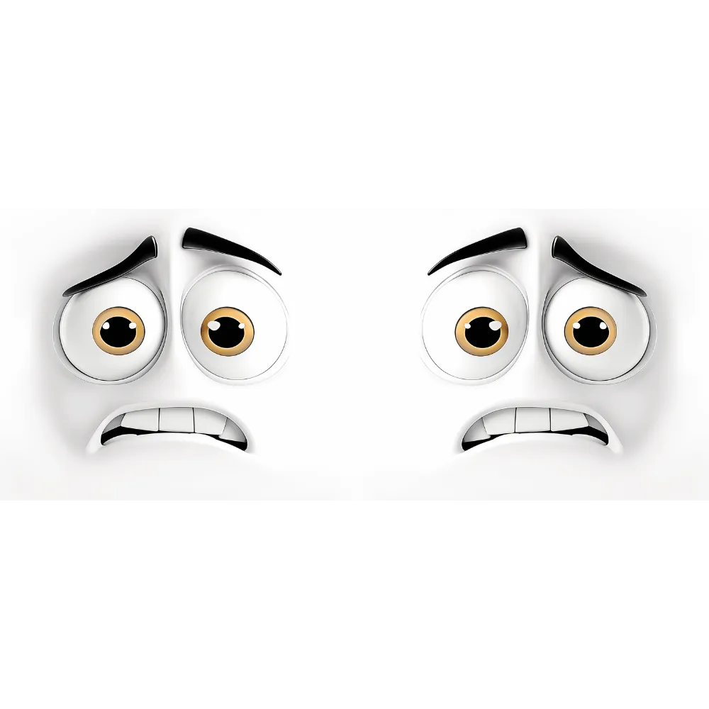 3d Funny faces