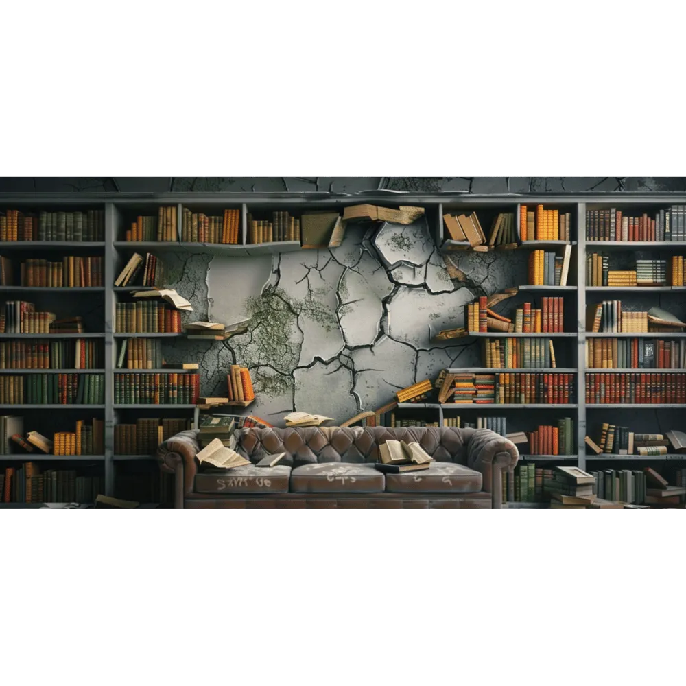 3d Wall Books Racks