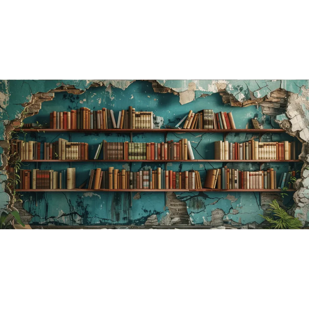 3d Wall Books Racks