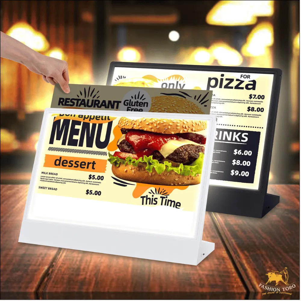 Rechargeable Countertop LED Displays