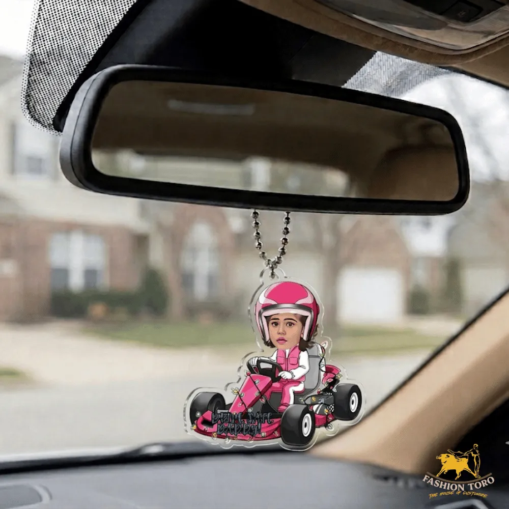 Custom Rearview Mirror Hanging Ornaments (Drive Safe Series)