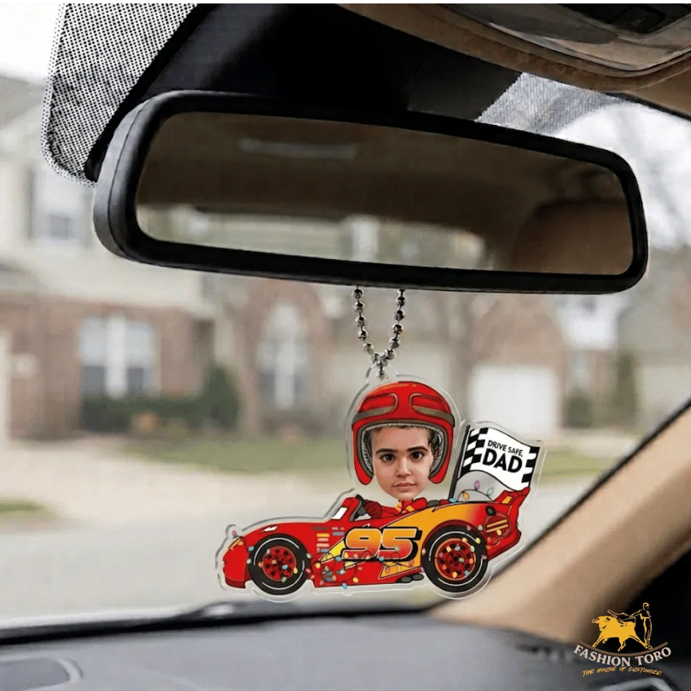 Custom Rearview Mirror Hanging Ornaments (Drive Safe Series)
