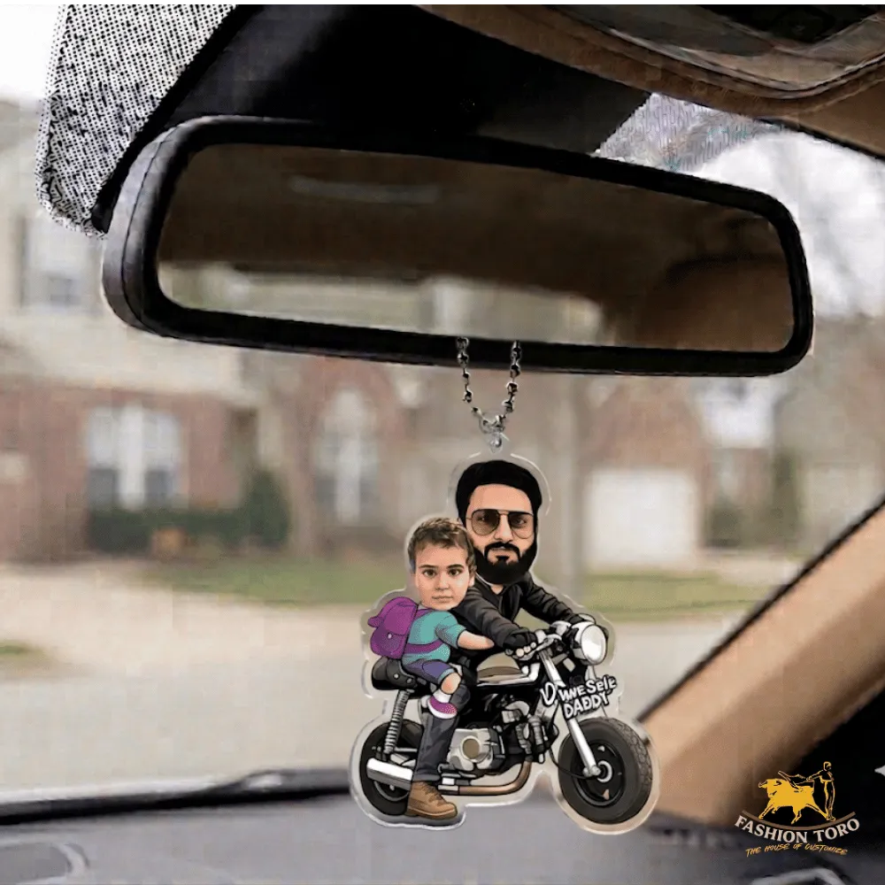 Custom Rearview Mirror Hanging Ornaments (Drive Safe Series)