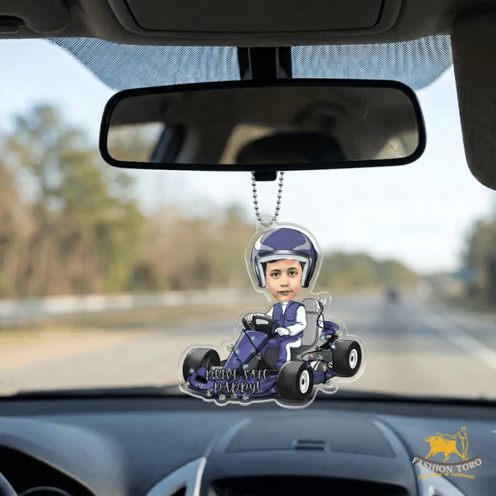 Custom Rearview Mirror Hanging Ornaments (Drive Safe Series)