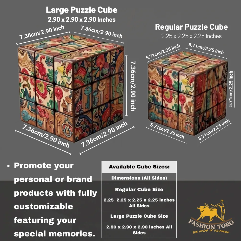 Personalized Rubik's Puzzle Cube