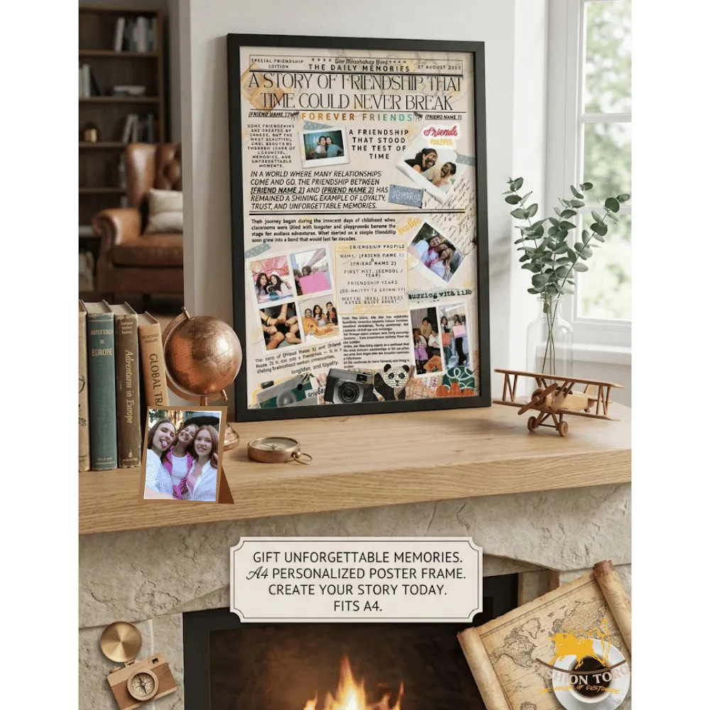 Forver Friends  Customize Poster Frame